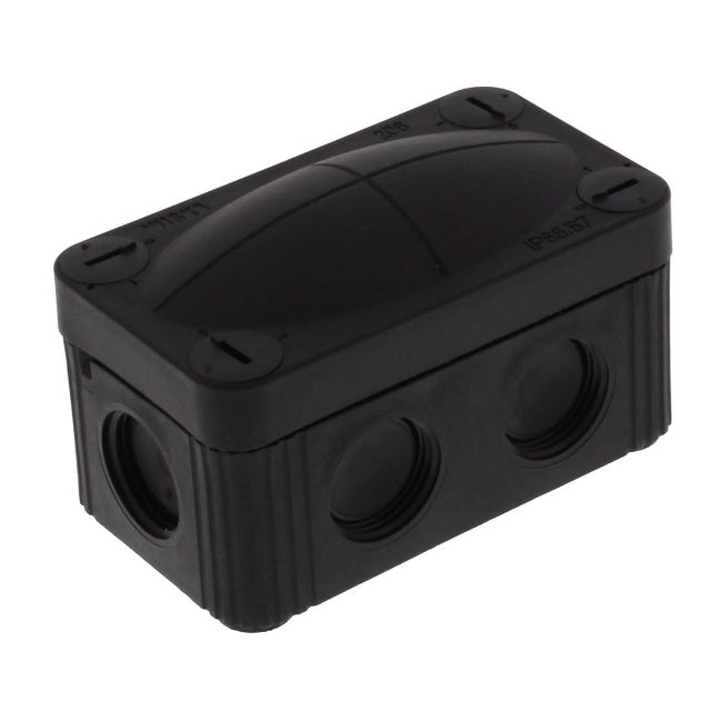 Wiska - COMBI 206 BK (BLACK) Junction Box - 10109571