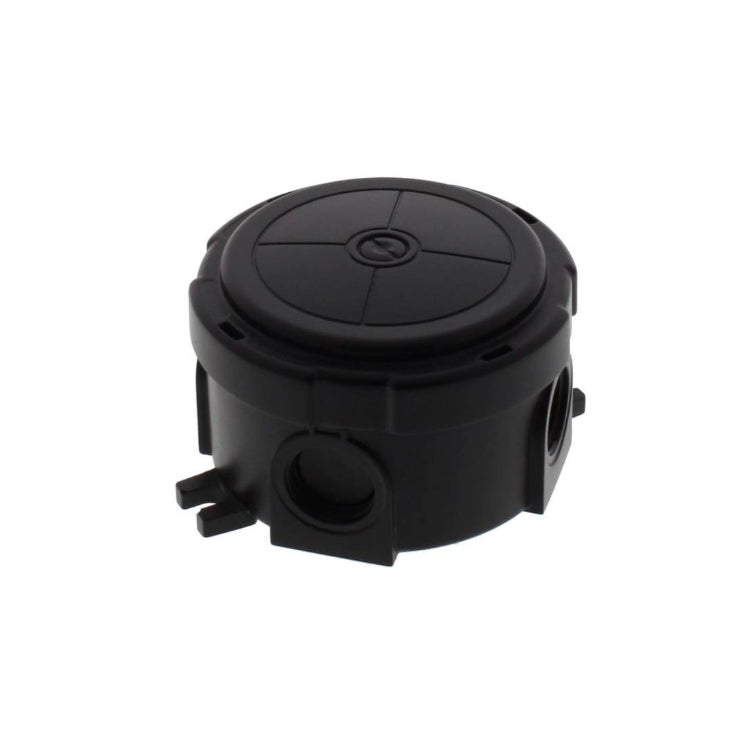 Wiska - COMBI 304 BK (BLACK) Junction Box - 10110630