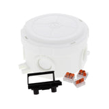 Wiska - COMBI 304 WH (WHITE), 3 x WAGO 221-413 Junction Box - 10110637