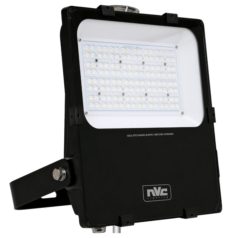 NVC - Lynx 300W IP66 LED Asymmetric Photocell Floodlight 740   NLX300/PE1/740