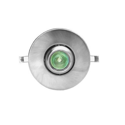 BELL 07733 240v GU10 Eyeball Unique Bell Converter - Satin incl 50w GU10