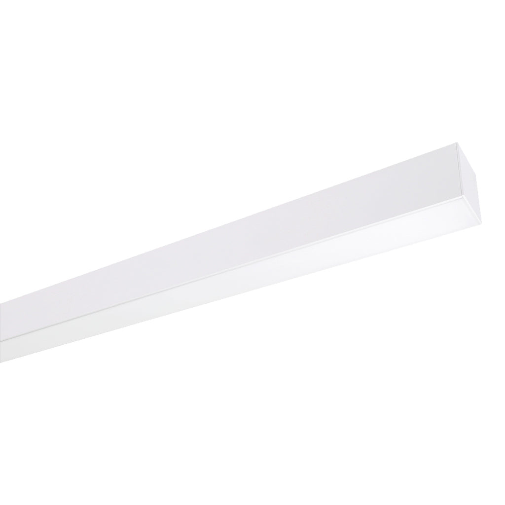 NVC - Dallas 42W Opal LED 5Ft Surface Suspended Down Only M3 Lithium 840 NDL42/O/DO/M3/840