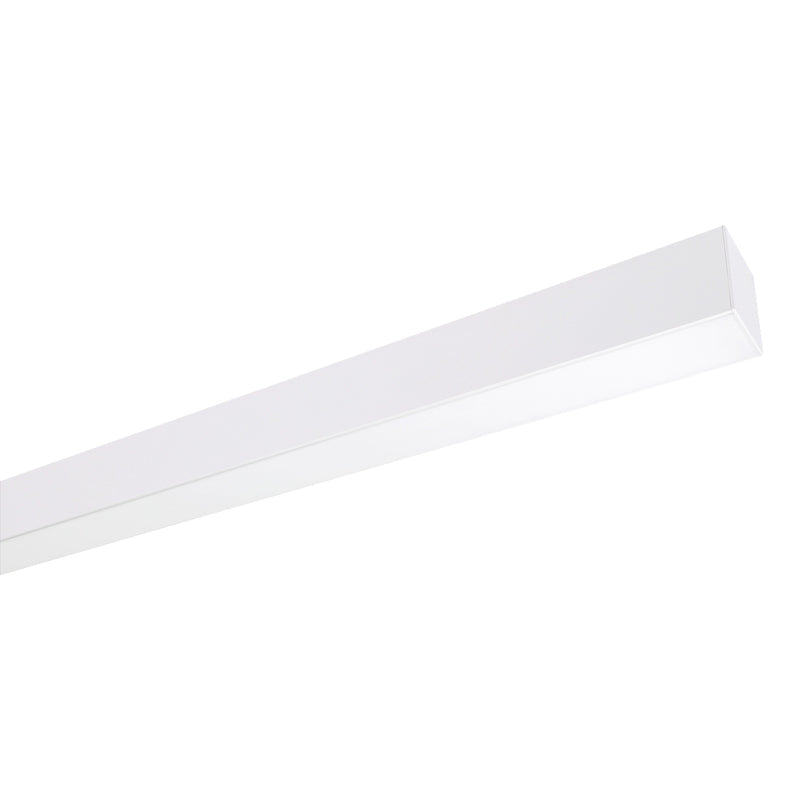 NVC - Dallas 42W Opal LED 5Ft Surface Suspended Down Only M3 Lithium 840 NDL42/O/DO/M3/840