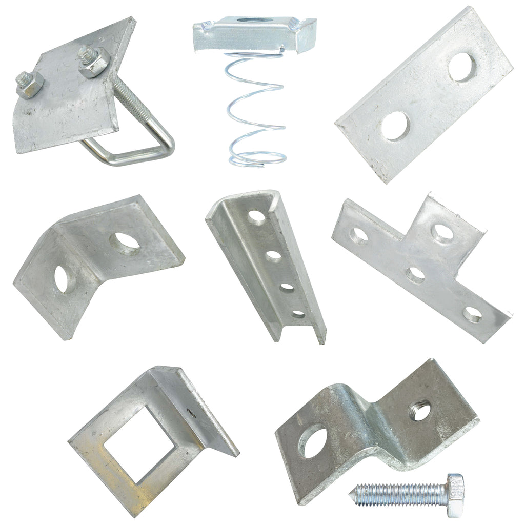 Niglon - Galvanised Channel & Accessories - (41 x 41) - (41 x 21)