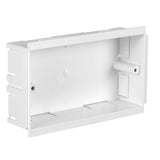 Falcon Trunking - Dado 170mm x 50mm Double Outlet Box FSB/2