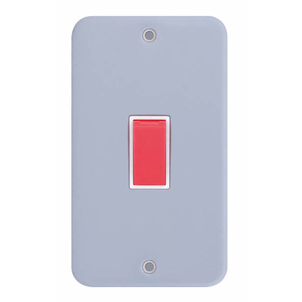 Selectric - LG952MB - 45A DP Switch Metal Clad - 2 Gang