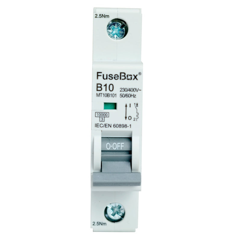 FuseBox - SP Type B 10kA MCB