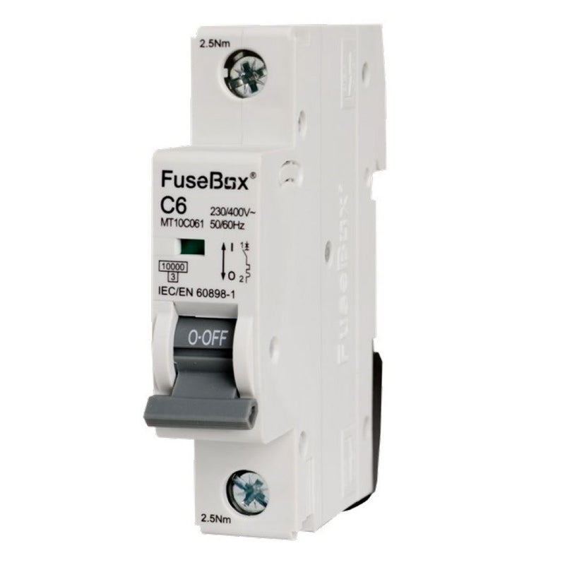 FuseBox - SP Type C 10kA MCB 6A
