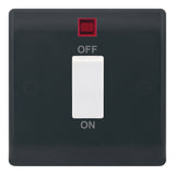 Selectric - SSL623 - 45A DP Switch - White Rocker with Neon - Part M
