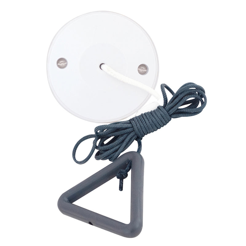 Selectric - Part M Smooth 10A 2 Way Ceiling Pull Switch  SSL633