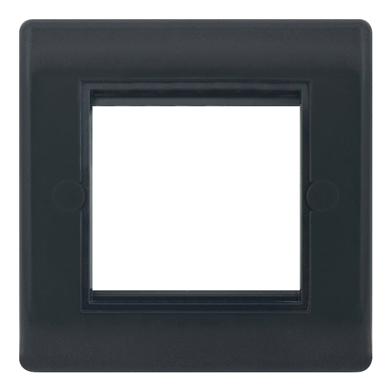 Selectric - Part M Smooth 2 Aperture Euro Media/Data Plate   SSL637