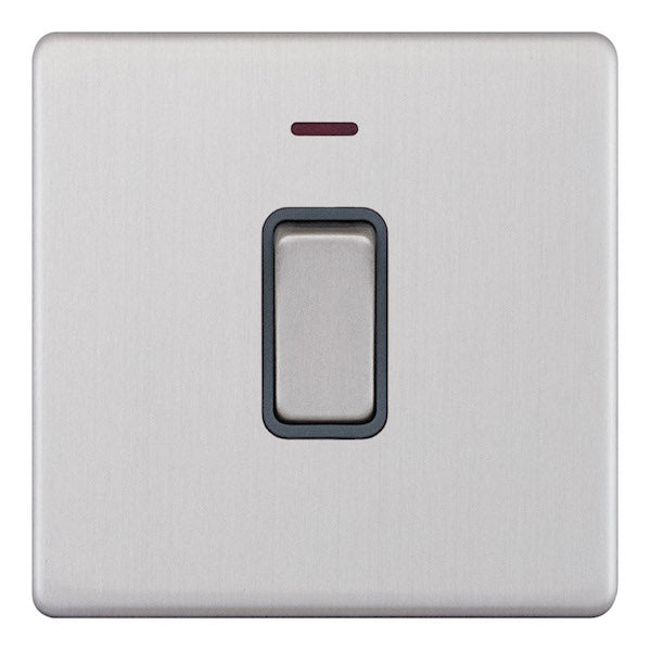 Selectric - Screwless 20A DP Switch With Neon 5MPLUS