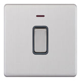 Selectric - Screwless 20A DP Switch With Neon 5MPLUS