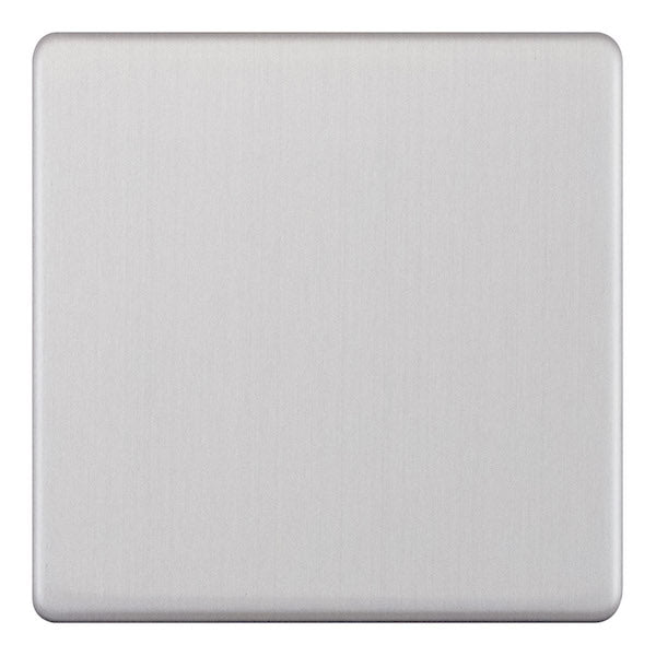 Selectric - 1 Gang Blanking Plate 5MPLUS Satin Chrome