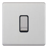 Selectric - Screwless 1 Gang 'PRESS' Switch 5MPLUS