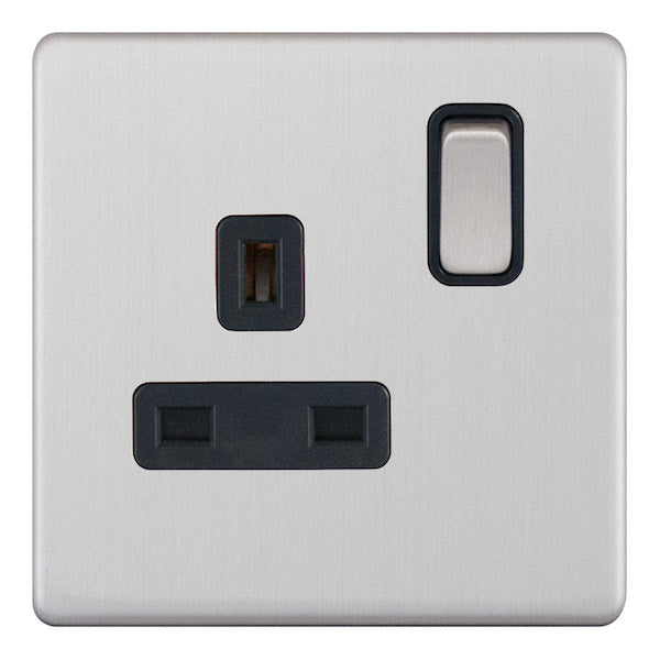 Selectric - Screwless 1 Gang 13A Socket 5MPLUS