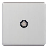 Selectric - Screwless 1 Gang TV/FM Coaxial/Aerial Socket 5MPLUS