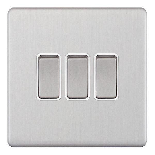 Selectric - Screwless 3 Gang 2 Way Switch 5MPLUS