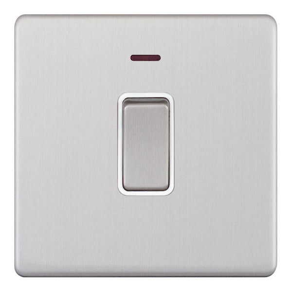 Selectric - Screwless 20A DP Switch With Neon 5MPLUS