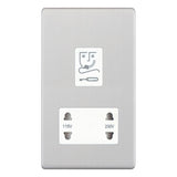 Selectric - Screwless Dual Voltage Shaver Socket – 115V & 230V Output 5MPLUS