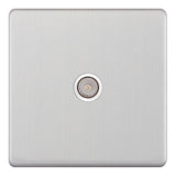 Selectric - Screwless 1 Gang TV/FM Coaxial/Aerial Socket 5MPLUS