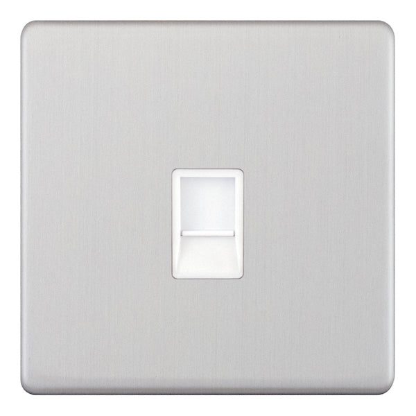 Selectric - Screwless 1 Gang RJ45 Data Socket 5MPLUS