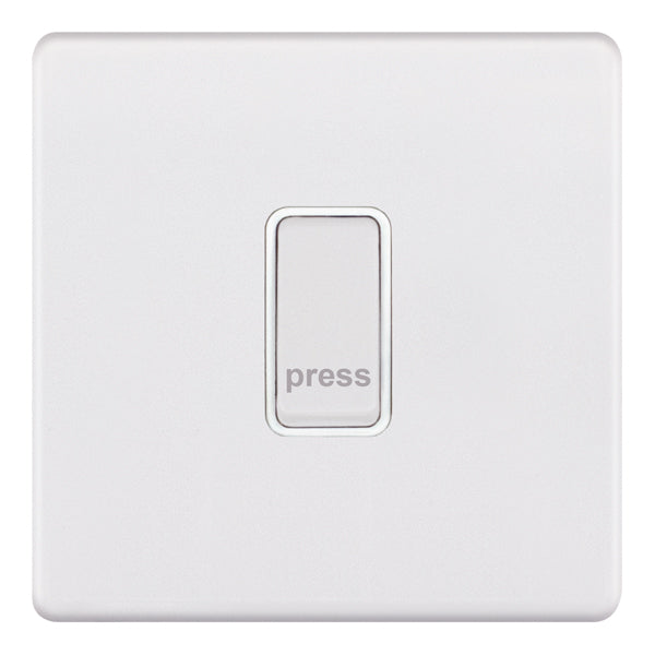 Selectric - Screwless 1 Gang 'PRESS' Switch 5MPLUS