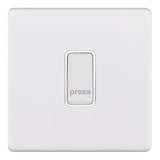 Selectric - Screwless 1 Gang 'PRESS' Switch 5MPLUS