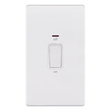 Selectric - 45 Amp DP 2 Gang Switch with LED Neon 5MPLUS