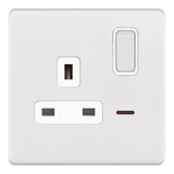 Selectric - Screwless 1 Gang 13A Socket With Neon 5MPLUS