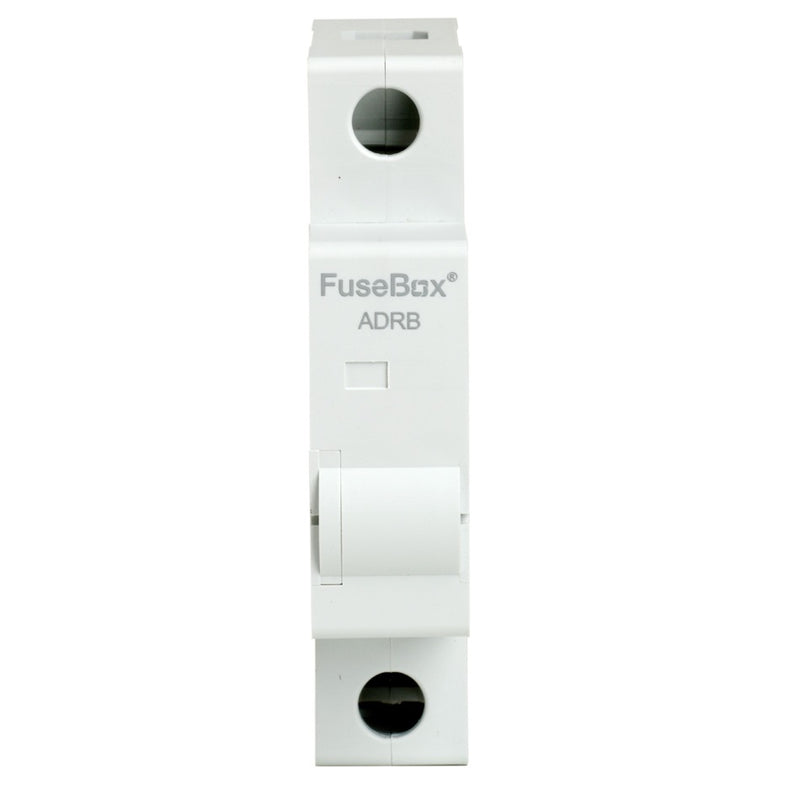 FuseBox Din Rail Blank MCB/RCBO (1 Module) ADRB Front