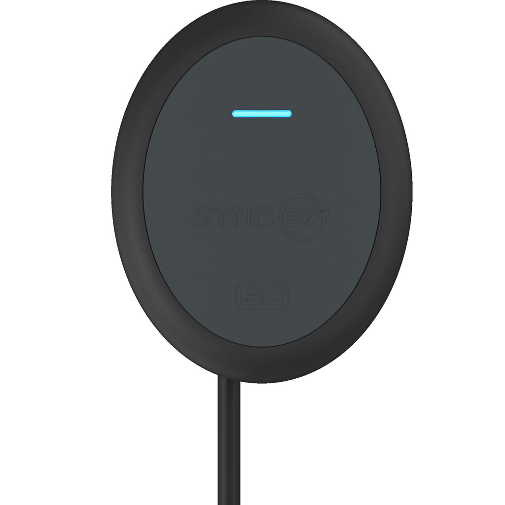 BG SyncEV 7.4kW 32A Smart EV Charger Wi-Fi Type2 Tether 7.5m EVT77G C