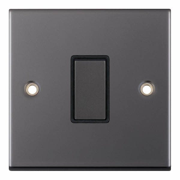 Selectric 1 Gang 2 Way Switch 5M Black Nickel