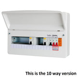 FuseBox - 16 Way Dual RCD Consumer Unit With SPD F2016DX