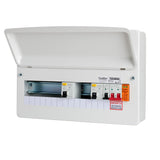 FuseBox - 10 Way Dual RCD (Type A) Consumer Unit With SPD F2010DXA