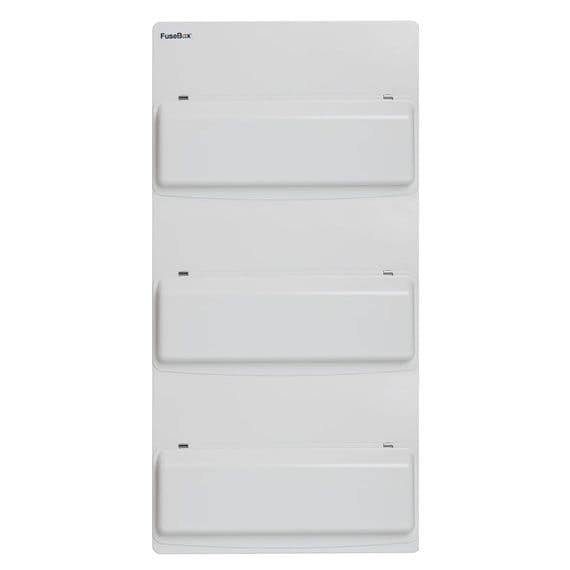 FuseBox - 45 Way RCBO 100A Main Switch Consumer Unit 3 Bank F2045M