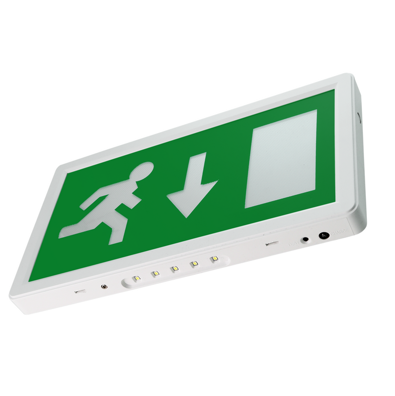 NVC - Lexington Slim LED Exit Box Maintained 3Hr Self Test NLE/SLIM/STM3