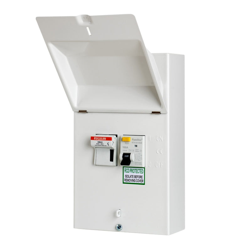 FuseBox 100A Single Pole & Neutral Fused Switch SF0100