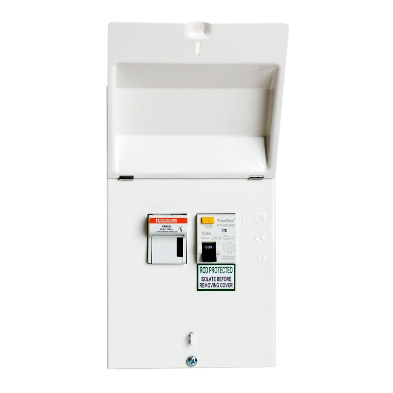 FuseBox 100A Single Pole & Neutral Fused Switch SF0100