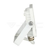 V-TAC - 10W LED Floodlight Slimline White Body SAMSUNG Chip 4000K VT-10-W 428