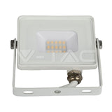 V-TAC - 10W LED Floodlight Slimline White Body SAMSUNG Chip 6400K VT-10-W 429