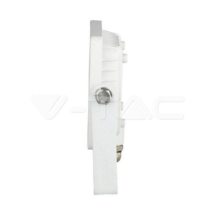 V-TAC - 10W LED Floodlight Slimline White Body SAMSUNG Chip 6400K VT-10-W 429