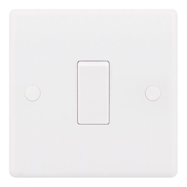 Selectric - Smooth  1 Gang 1 Way Switch SSL500