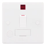 Selectric Smooth 13A Fused Connection Unit DP Switched with Neon & Flex SSL532