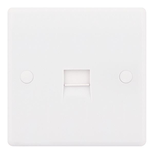 Selectric - Smooth 1 Gang BT (Master) Communication / Data Socket SSL540