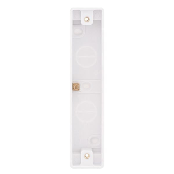 Selectric Smooth 2 Gang Surface Pattress Box Architrave 16mm Deep SSL574