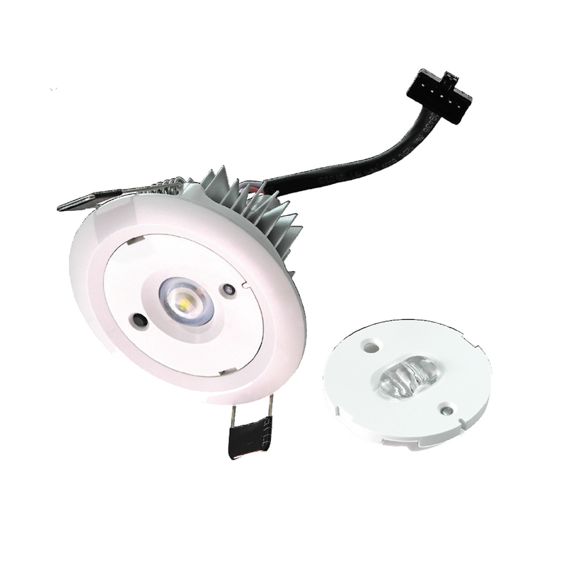 NVC - Seneca Pro 3W LED Non-Maintained Recessed NSC3/REC/NM3