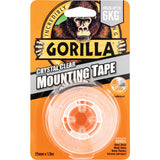 Gorilla - Clear Heavy Duty Double-Sided Tape - 1.5m x 25mm    3044101