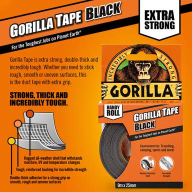 Gorilla - Handy Roll Tape 9m   3044401