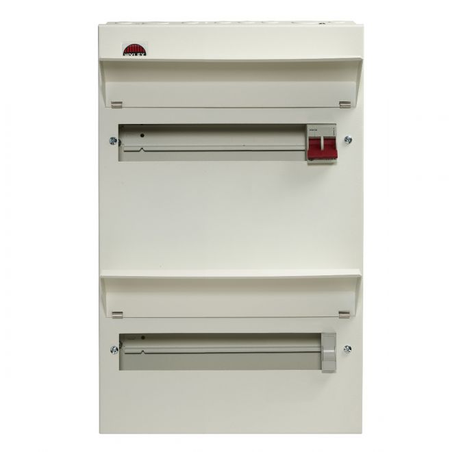 Wylex - 23 Way Duplex Consumer Unit Main Switch 100A - NMD1112